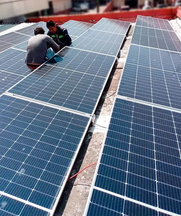 cotización de instalación de paneles solares